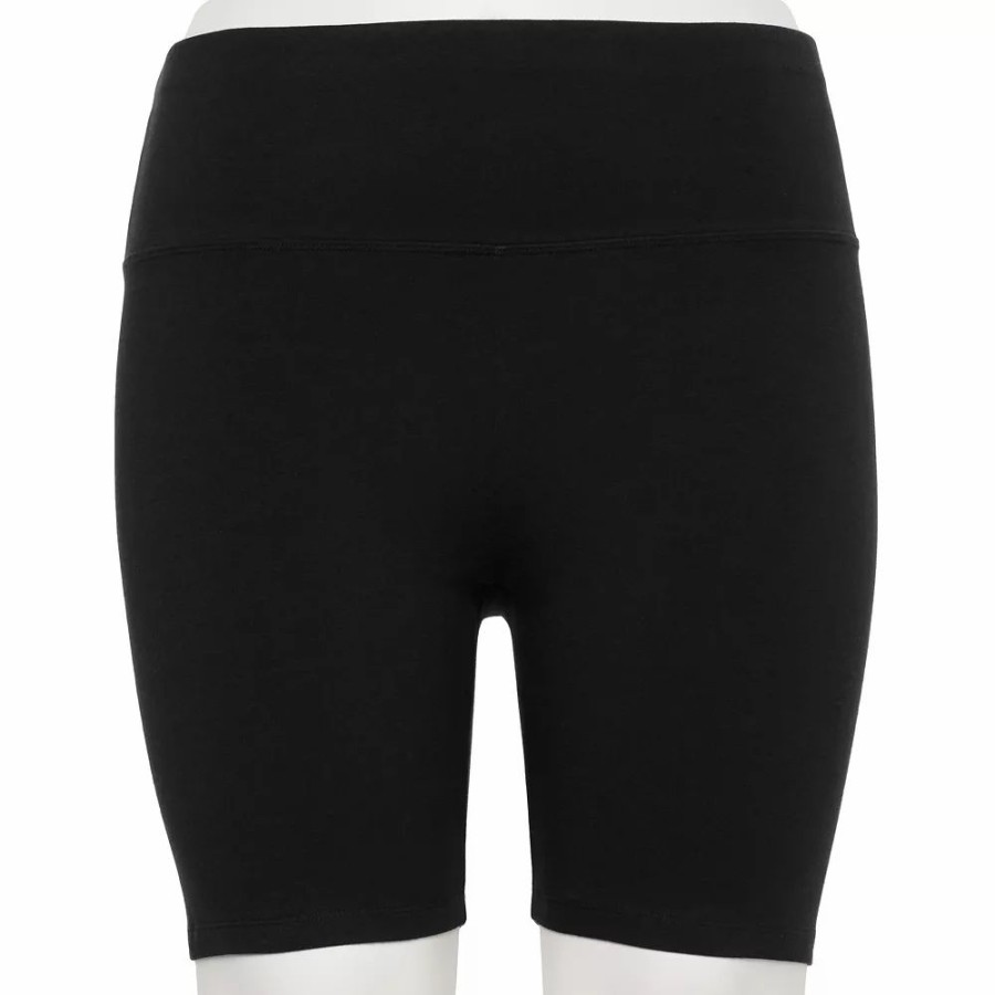 Bottoms * | Plus Size Sonoma Goods For Life High-Waisted Bike Shorts