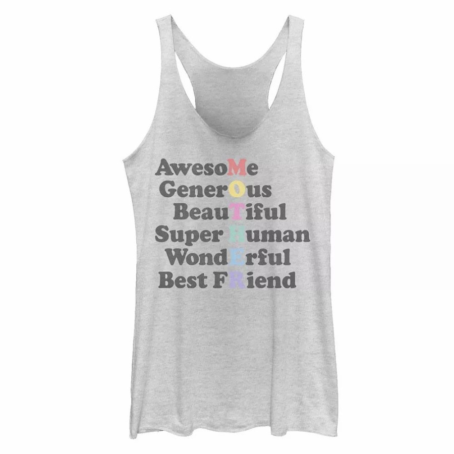 Tops * | Juniors' Awesome Mother Graphic Tank