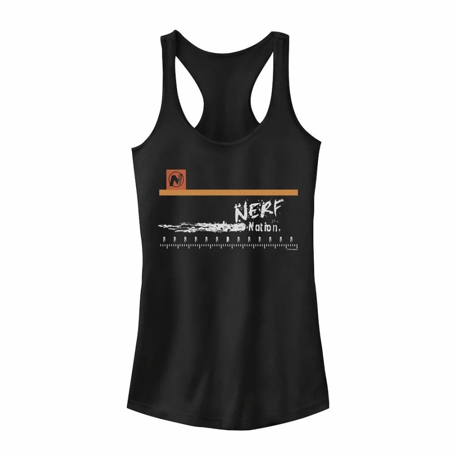 Tops * | Juniors' "Nerf Nation" Tag Tank Top