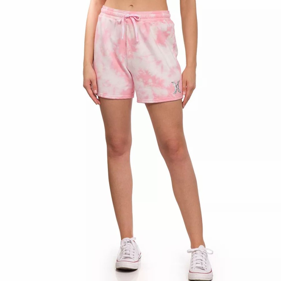 Bottoms * | Juniors' Hurley Tie Dye Boyfriend Shorts