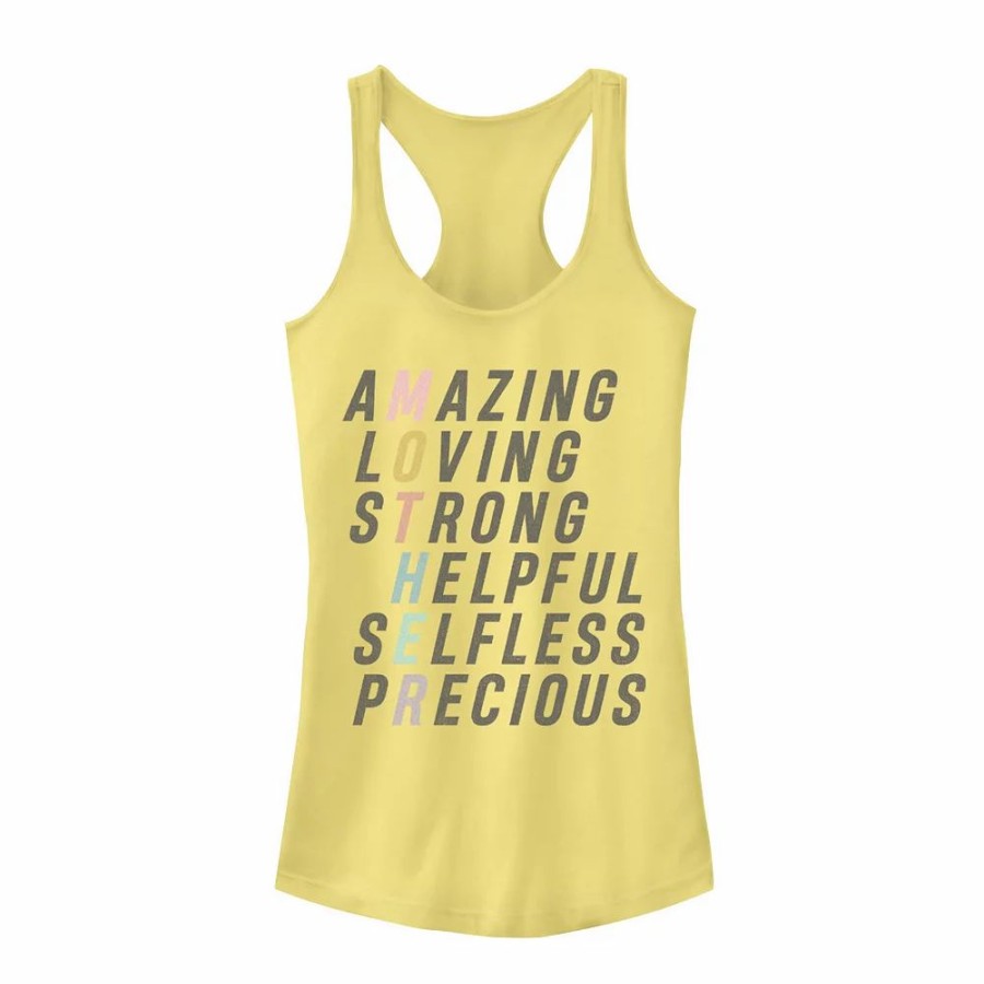 Tops * | Juniors' Amazing Mother Graphic Tank