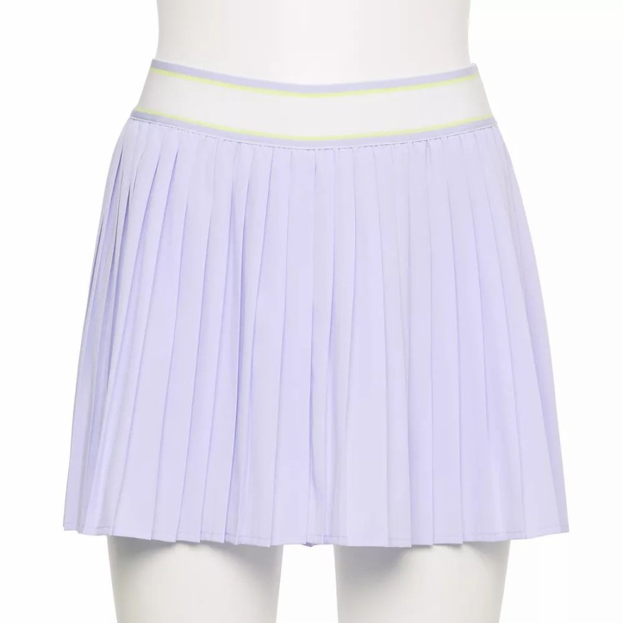 Bottoms * | Women'S Tek Gear Pleated Tennis Skort