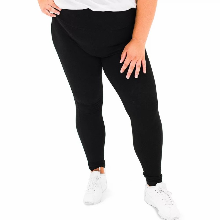 Bottoms * | Plus Size Spalding High-Waisted Leggings