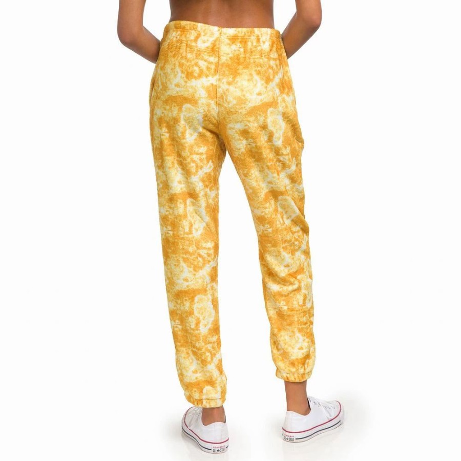 Tops * | Juniors' Hurley Cloud Print Joggers Inca Gold Cloud