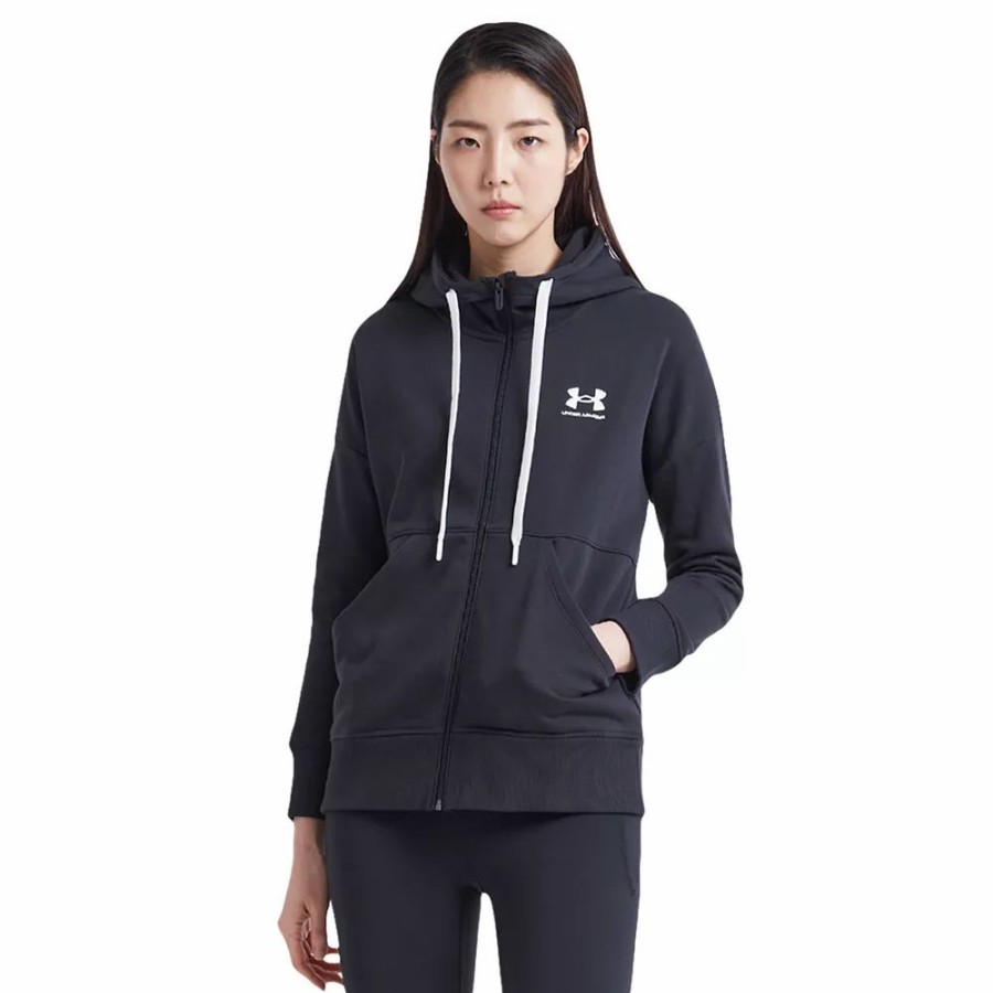 Tops * | Women'S Under Armour Rival Fleece Full-Zip Hoodie