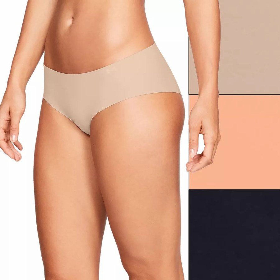 Underwear * | Under Armour Pure Stretch 3-Pack Hipster Panty