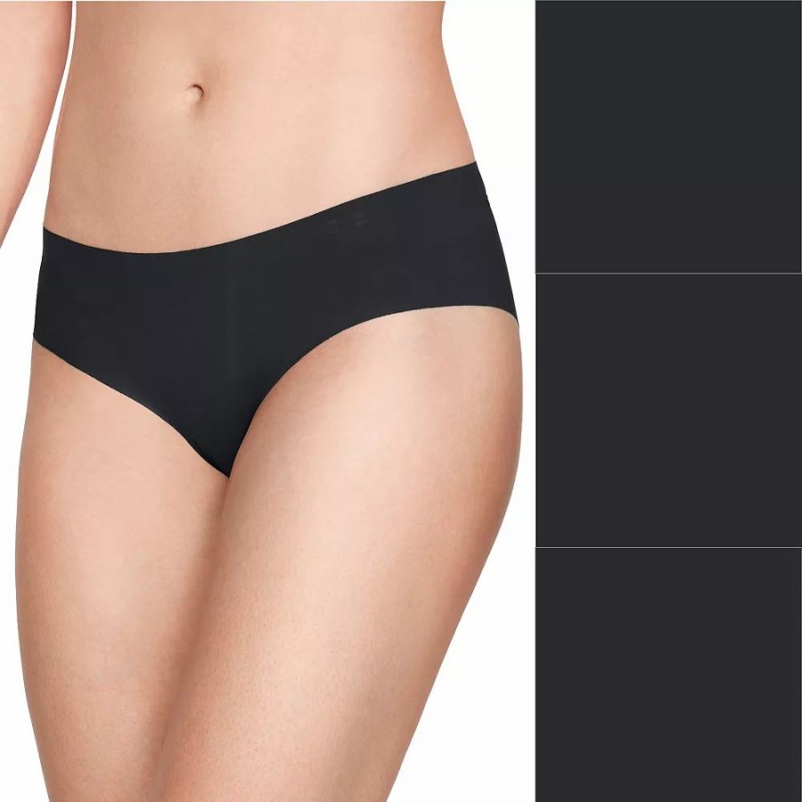 Underwear * | Under Armour Pure Stretch 3-Pack Hipster Panty