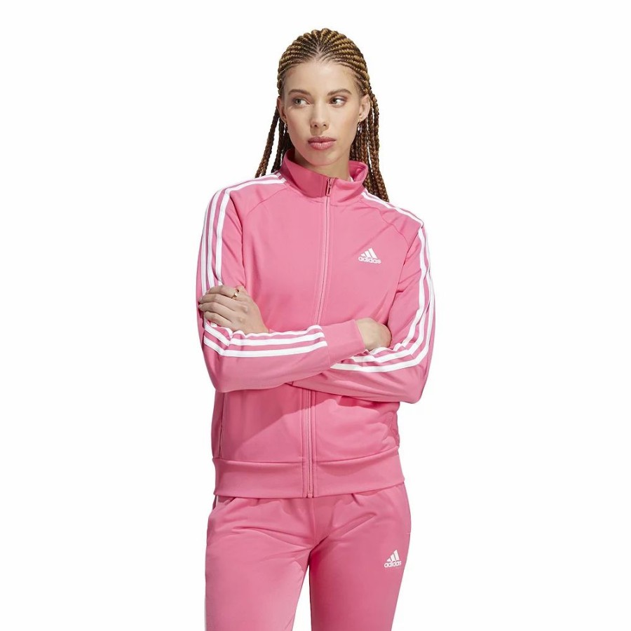 Outerwear * | Women'S Adidas Essential Tricot Track Jacket