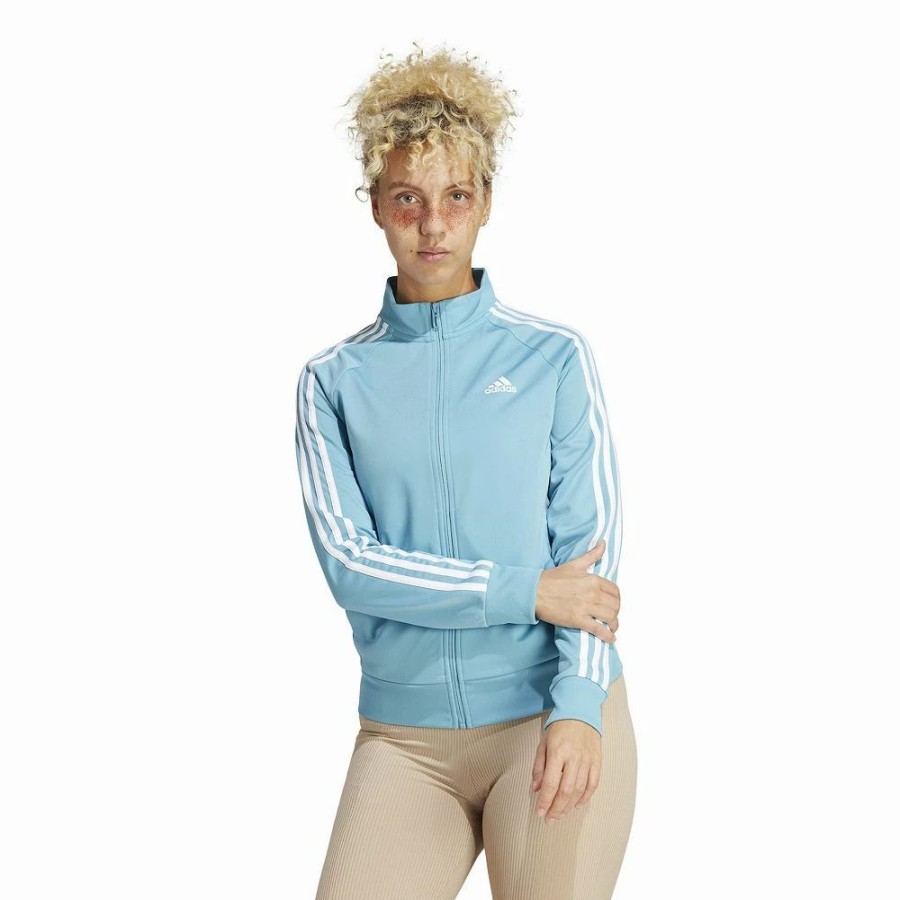 Outerwear * | Women'S Adidas Essential Tricot Track Jacket