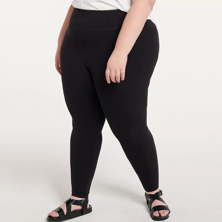 Bottoms * | Plus Size Flx Affirmation High-Waisted 7/8 Ankle Leggings