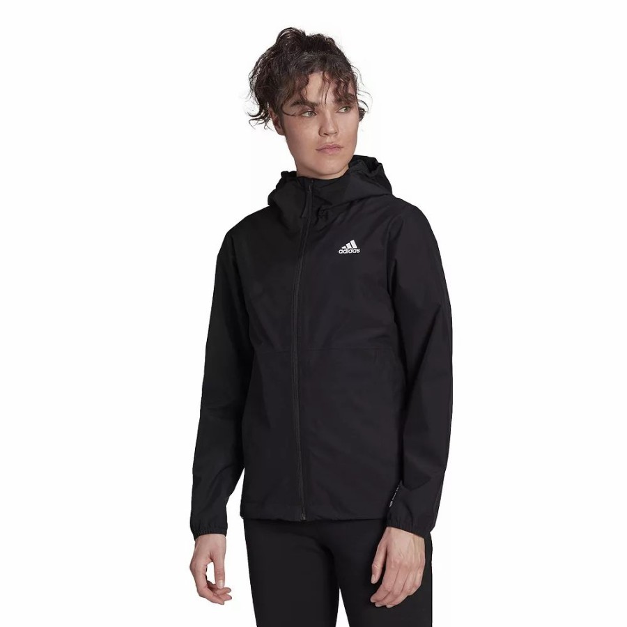 Outerwear * | Women'S Adidas Essentials Rain.Rdy Lightweight Jacket