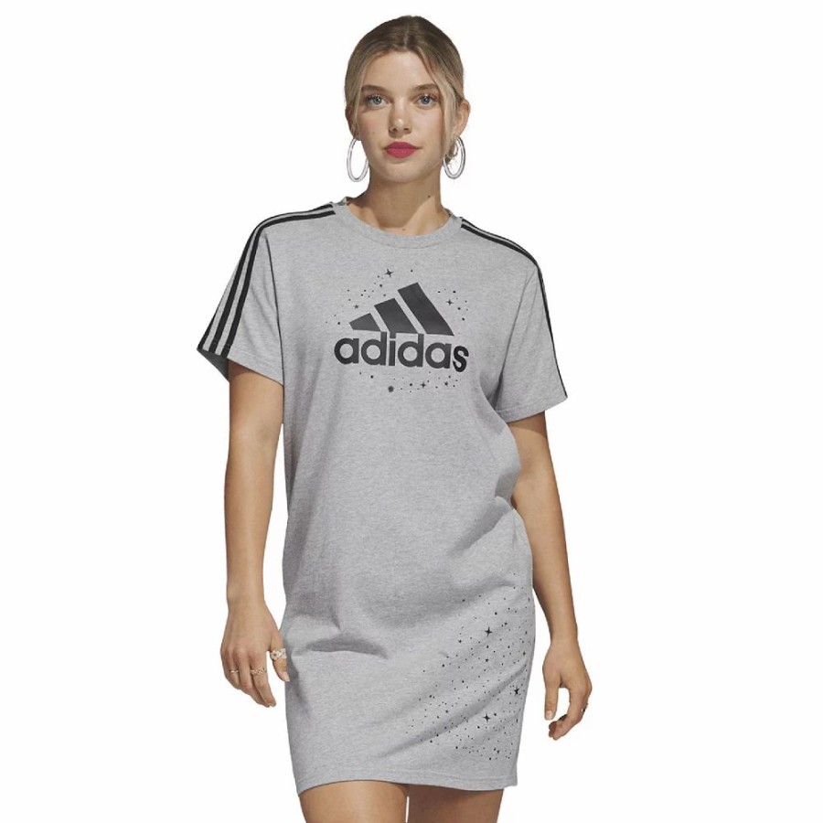 Dresses * | Women'S Adidas Celestial T-Shirt Dress