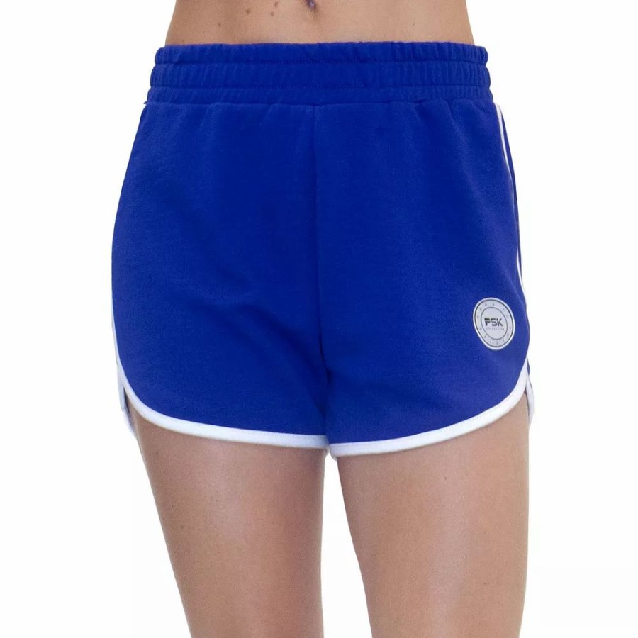 Bottoms * | Women'S Psk Collective Curved-Hem French Terry Shorts