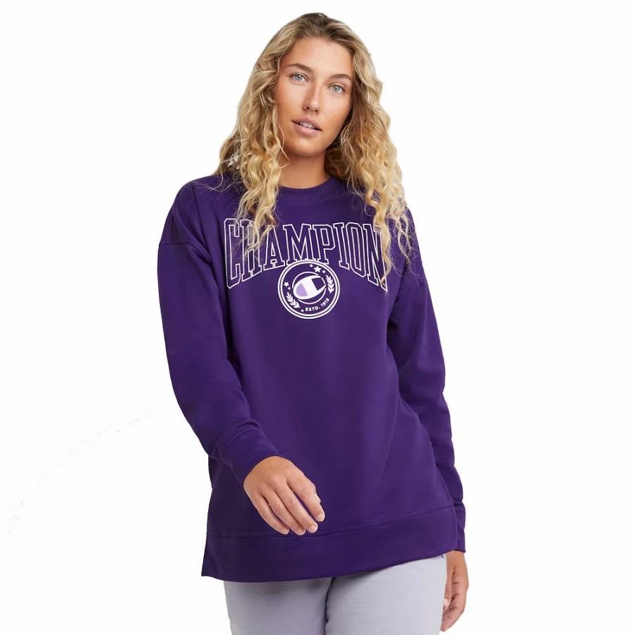 Tops * | Women'S Champion Game Day Oversized Sweatshirt