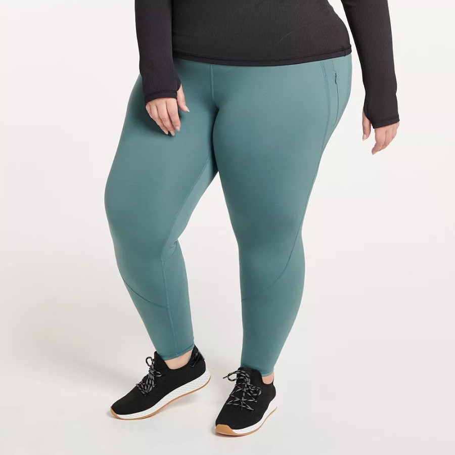 Bottoms * | Plus Size Flx Ascent High-Waisted 7/8 Ankle Leggings