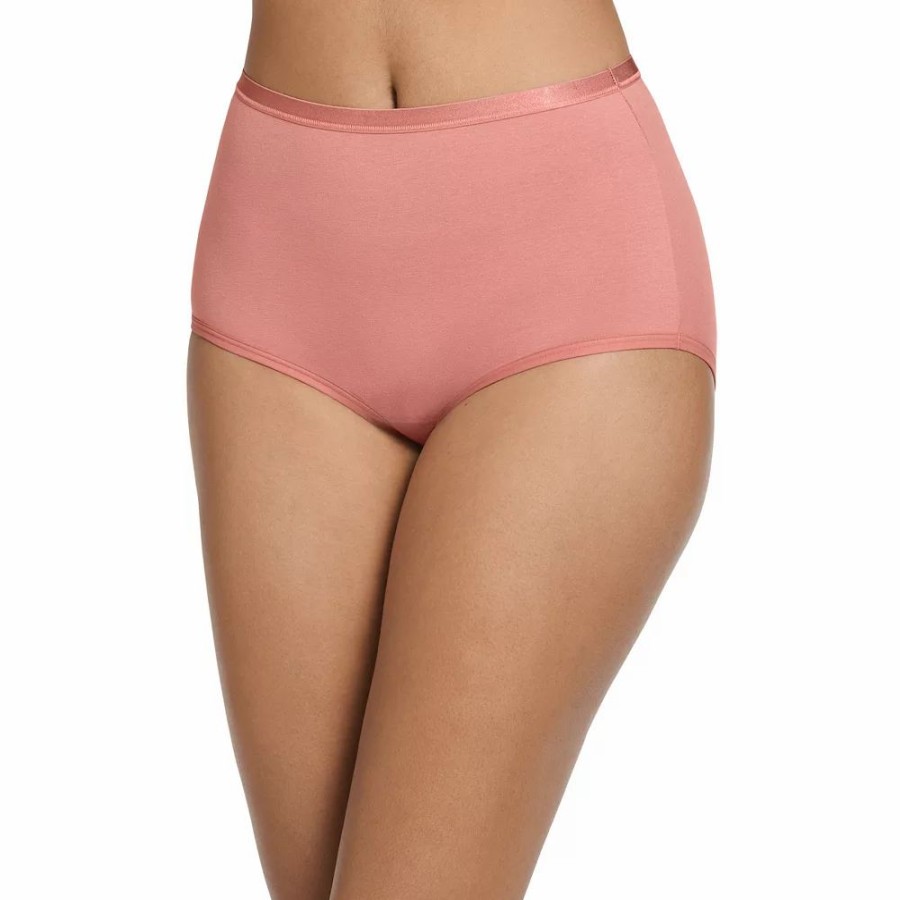 Underwear * | Women'S Jockey Worry Free Moderate Absorbency Brief Panty 2580